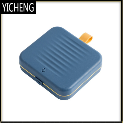 磁吸实用针线盒套装家用多功能便捷小型宿舍针线包工具收纳盒YICHENG蓝色磁吸设计21件套-