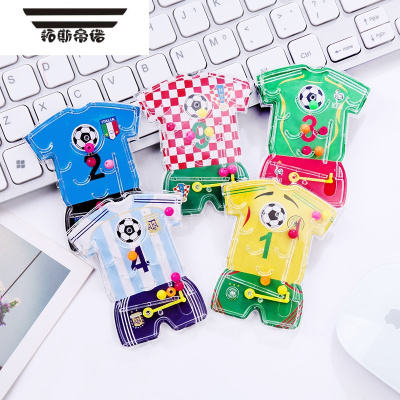 拓斯帝诺儿童益智弹珠迷宫桌面游戏幼儿园小中大班礼品球衣轨道走珠50个款式随机儿童迷宫