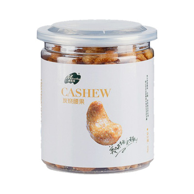 咪乐奇(Milucky)炭烧腰果248g罐装小吃特产坚果炒货休闲食品零食小吃