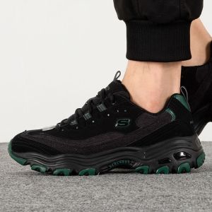 Skechers斯凯奇男鞋新款厚底耐磨透气舒适运动休闲鞋237153-BKOL ZP