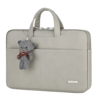 手提电脑包女适用小米14寸联想小新pro华为matebook苹果13.3air戴尔15华硕惠普女笔记本15.6男内胆包