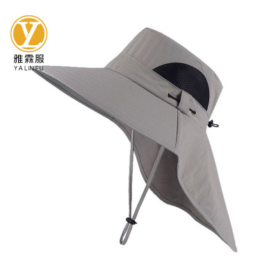 雅霖服 遮阳防晒帽松紧 YLF-ZYM1703 顶