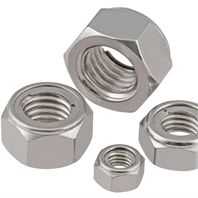 幸庭 不锈钢金属防松螺母10mm 个