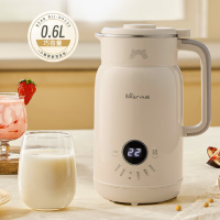 小熊(Bear)豆浆机 小型家用降噪豆浆机多功能自动清洗0.6L豆浆机DJJ-H05E3