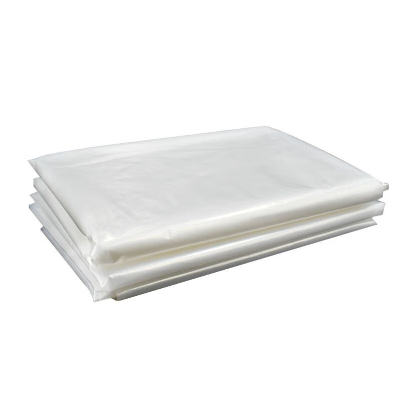 白色透明 大垃圾袋大号家用酒店加厚 宽50x长60cm[100只]