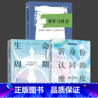 埃里克森心理学书[全3册] [正版]出版社直发新身份认同的维度全3册 童年与社会 生命周期完成式 爱利克·埃里克森心理