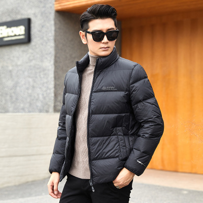 冬季新款简约百搭羽绒服男加厚中青年防寒保暖潮流面包羽绒服外套_1