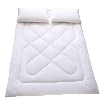 江小果 全棉褥子白色床褥床垫 90*200cm 条