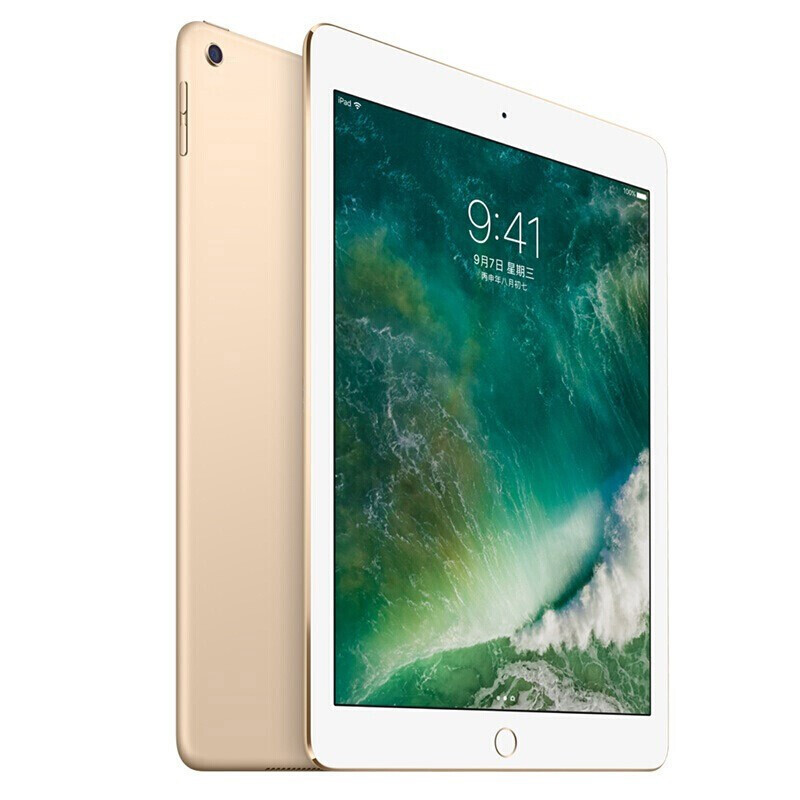 [二手95新]apple/苹果 ipad 5代 2017款 32g 金色 平板电脑 9.