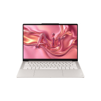 YOGA Air 14 Aura 14英寸轻薄笔记本电脑(英特尔酷睿2代Ultra7 258V 32G 1T 2.8k 120Hz 1000nits 触控 OLED)浅海贝