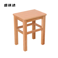 盛铁达 凳子方凳实木餐椅330*250*450mm STD-CY1004 把