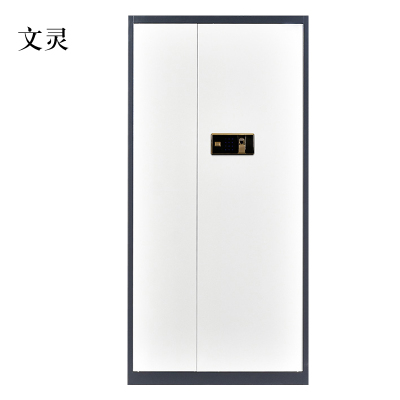 文灵办公文件柜国宝锁指纹保密柜电子密码锁财务档案柜保险柜资料柜铁
