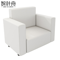 智叶舟商务沙发单人位85*75*80cm张
