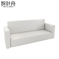 智叶舟商务沙发三人位180*75*80cm张