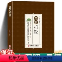 [正版] 图解难经 学习中医的入门经典之一 脉诊一学就会中基础理论知识普及脉象经络肺腑详解书 难经原文白话解校释奇经八