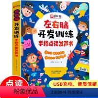 [益智早教]左右脑开发训练有声书 [正版]可充电左右脑开发训练手指点读发声书 会说话的早教有声书1一2岁宝宝全脑开发逻辑