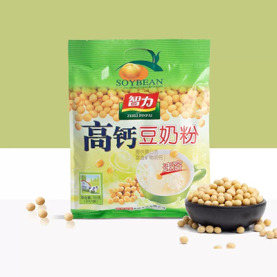 智力高钙豆奶粉720g学生公司早餐速溶营养冲饮代餐食品小袋装
