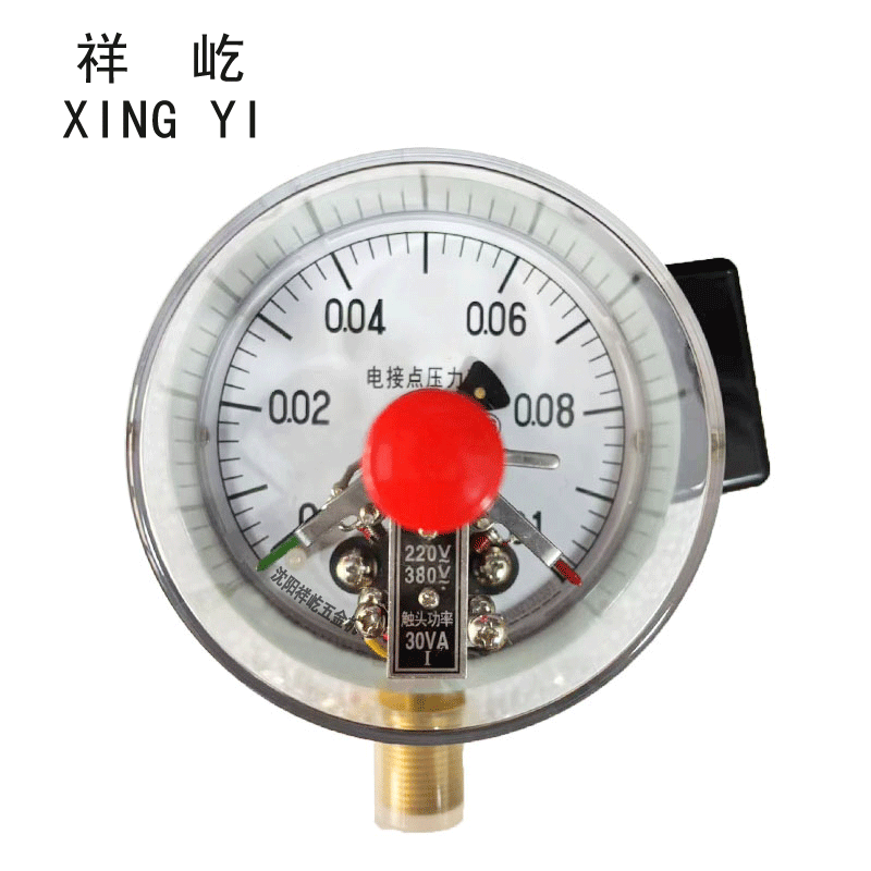 祥屹+磁助电接点压力表检测定制型+YXC100+块