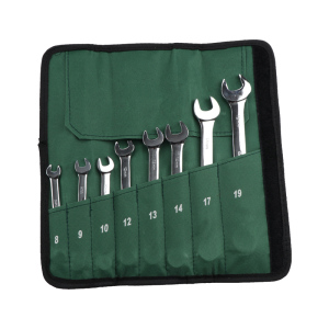 长鹿 镜面两用扳手组套 8PCS