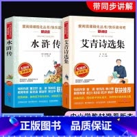 九年级上册必读[全2册] [正版]九年级上册水浒传无障碍精读版四大名著中小学生版小学生阅读课外书儿童版初中生儿童文学读物