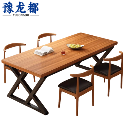 豫龙都餐桌椅180cm套