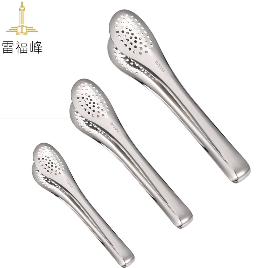 雷福峰 304无磁不锈钢食品夹12寸/个