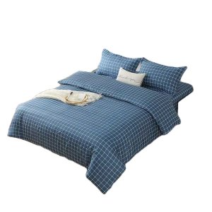 梦佳莉格子全棉三件套 SY-TJ005 150*220cm 套