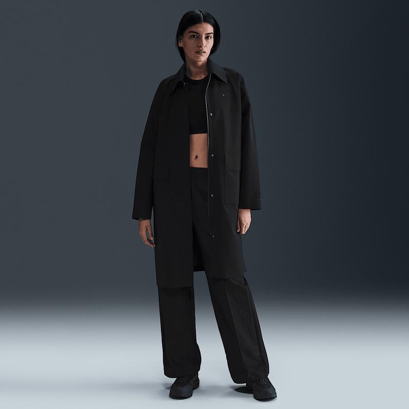耐克(NIKE)女士oversized防风防雨夹克连接Nike历史StormFITEADV