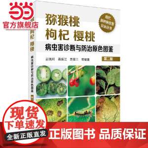 现代果树病虫害诊治丛书--猕猴桃枸杞樱桃病虫害诊断与防治原色图鉴(第二版) 吕佩珂 化学工业出版社 正版书籍