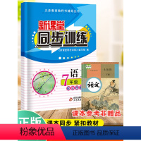 七年级下人教快乐读书吧 七年级/初中一年级 [正版]2024版新课堂同步训练语文七年级下册同步练习册人教版初一全套练
