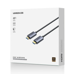 绿联HDMI2.1光纤线8K 60Hz 高清视频线15米55505