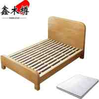 鑫木樽床+床垫1000mm套