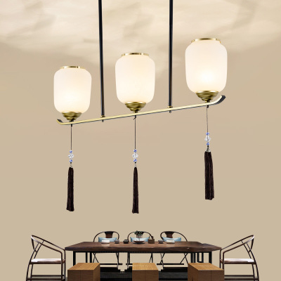 新中式吊灯中国风古典创意仿古大气简约禅意餐厅灯具灯客厅家用