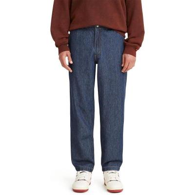 李维斯(LEVI'S)宽松舒适弹性腰带休闲锥形直筒运动牛仔裤男 Rinse_Me_Up_-_Medium_Indigo X-SMALL