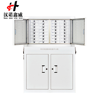 汉诺鑫威手机信号考场会议室专用手机柜电子产品存放柜寄存柜带锁组合款32格350*776*1215