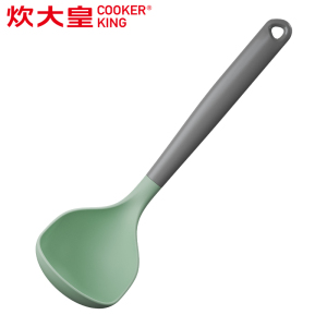 竹青石硅胶汤勺QG29TS