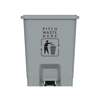 OIMG兴盛 脚踏医疗垃圾桶 30L 厚4mm 黄色或灰色 单个