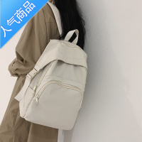 封后原创小众设计书包女大学生简约日韩高中学生大容量电脑背包女双肩学生书包