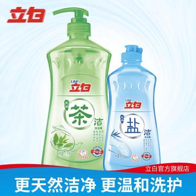 茶洁洗洁精大瓶装 家用餐具厨房蔬果洗涤剂洗碗清洗剂1.1kg