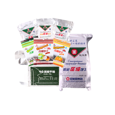 冠生园压缩饼干8种口味组合装454g+90压缩每种各1袋共计8袋（国产零食上海特产饼干）