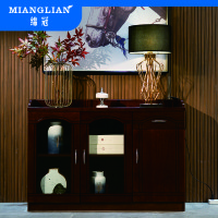 绵冠MIANGUAN简约茶水柜员工柜油漆矮柜餐边柜厨房备餐柜