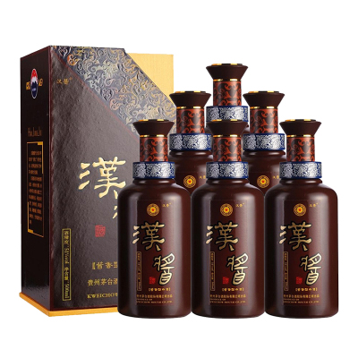 贵州茅台 汉酱酒 51度酱香型白酒 500ml*6瓶整箱装