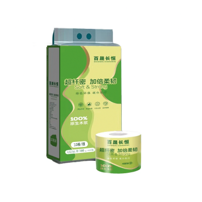 百晟长恒BSCH-C28 4层 10卷 160g 手提纸 空芯
