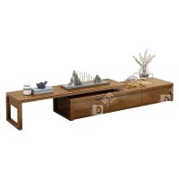 居将 JJ4012011 简约实木电视柜可伸缩电视柜