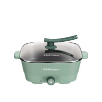 荣事达大容量旋钮式多功能5L电热锅HG36D