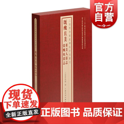 既丑且美董美人墓志常丑奴墓志 上海博物馆藏碑帖珍本丛刊系列 上海书画出版社