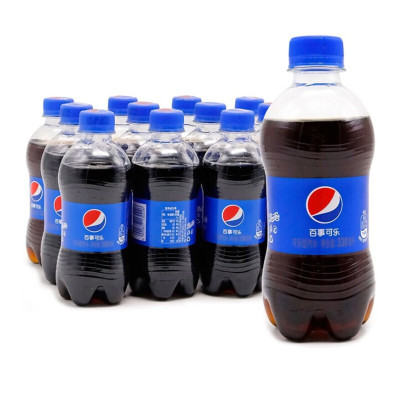 百事可乐300ML*12瓶碳酸饮料汽水可乐整箱批发百事可乐300ml*12瓶