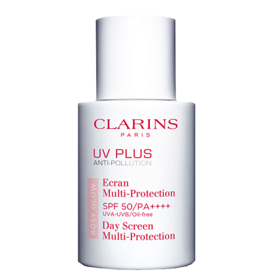 CLARINS娇韵诗清透防晒乳/隔离防晒霜润粉色50mlSPF50PA++++孕妇可用
