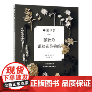 中里华奈雅致的蕾丝花饰钩编正版书籍