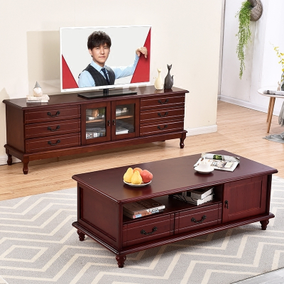  电视柜茶几阿斯卡利(ASCARI)组合现代简约客厅小户型卧室家用欧式电视机柜高款